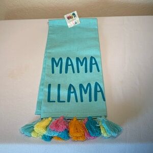 Llama hand towel - new!  For the llama lover!